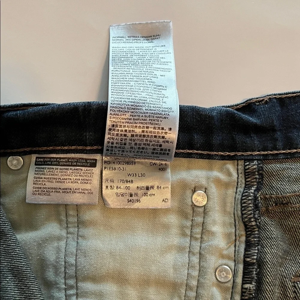 Levi’s 511 Straight Leg Size 34 x 30